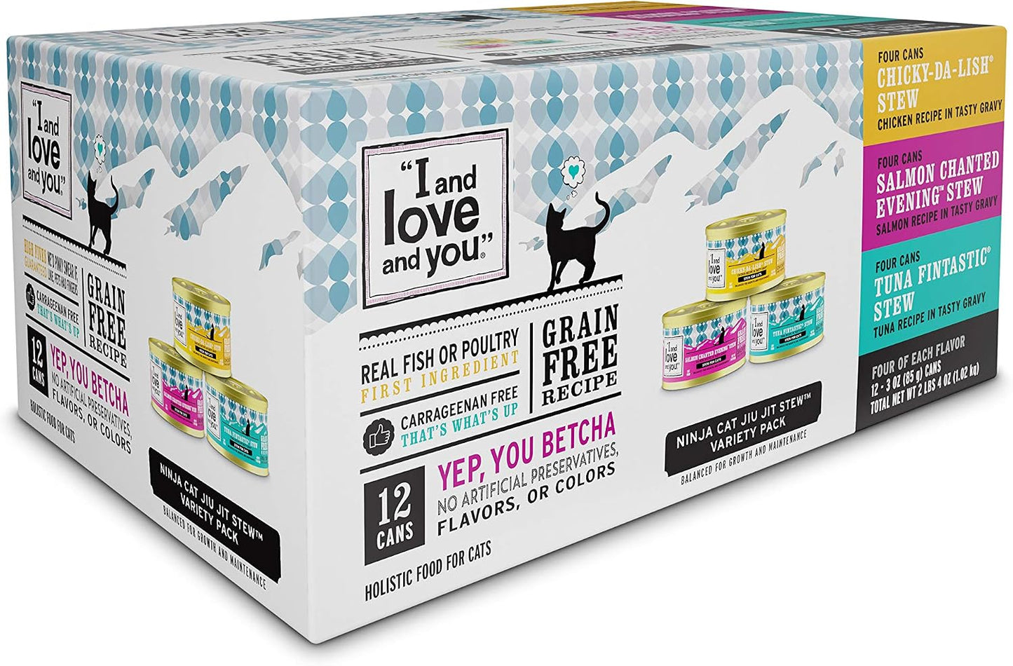 I AND LOVE AND YOU, Cat Food Variety, 3 Ounce, 12 Pack - Image 13
