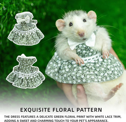 NEOUZA small animal harness dress showing secure neck and chest alignment