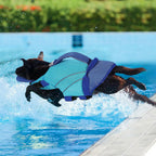 Premium high visibility puppy float vest for boating