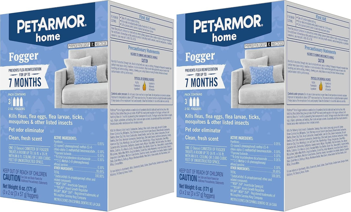 Back view of PetArmor Yard Spray instructions