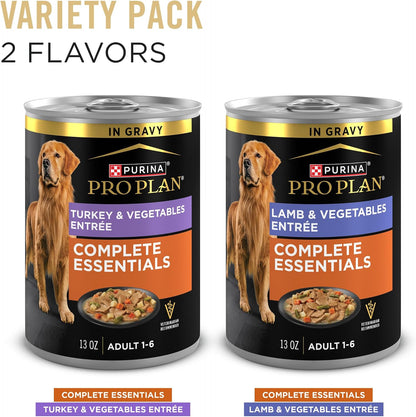Imported USA adult dog food twelve pack of thirteen ounce cans.