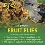 Josh's Frogs 32 ounce fruit fly culture container packaging detail