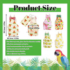 RAHHLIZS parrot flight suit fruit pattern design