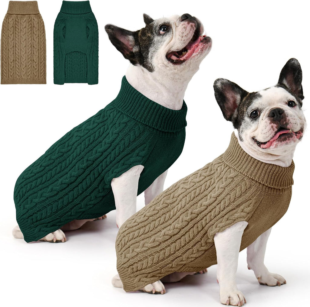 Lorehelina small dog clothes two piece set cozy winter apparel close up