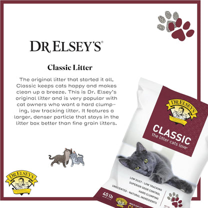 Close up of Dr. Elsey's premium clumping clay granules