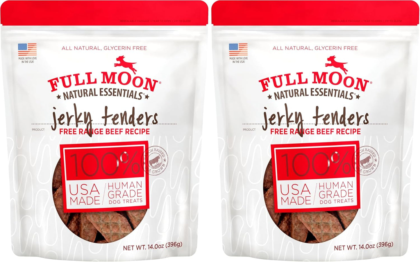 Full Moon Chicken Jerky Tenders Healthy All Natural Dog Treats Human Grade Made in USA 26 oz - Image 13