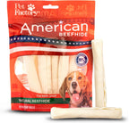 Pet Factory American Beefhide 5" Chip Rolls Dog Chew Treats - Chicken Flavor, 8 Count/1 Pack - Image 14