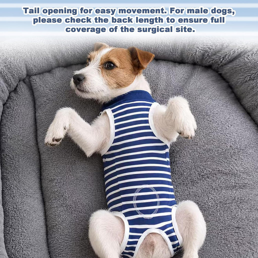 Pelukoa dog abdominal wound protection shirt medium size on pet