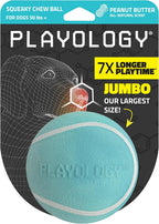 Side profile of Playology jumbo chicken scented dog toy
