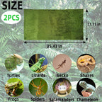 Kathson terrarium bedding substrate liner in green