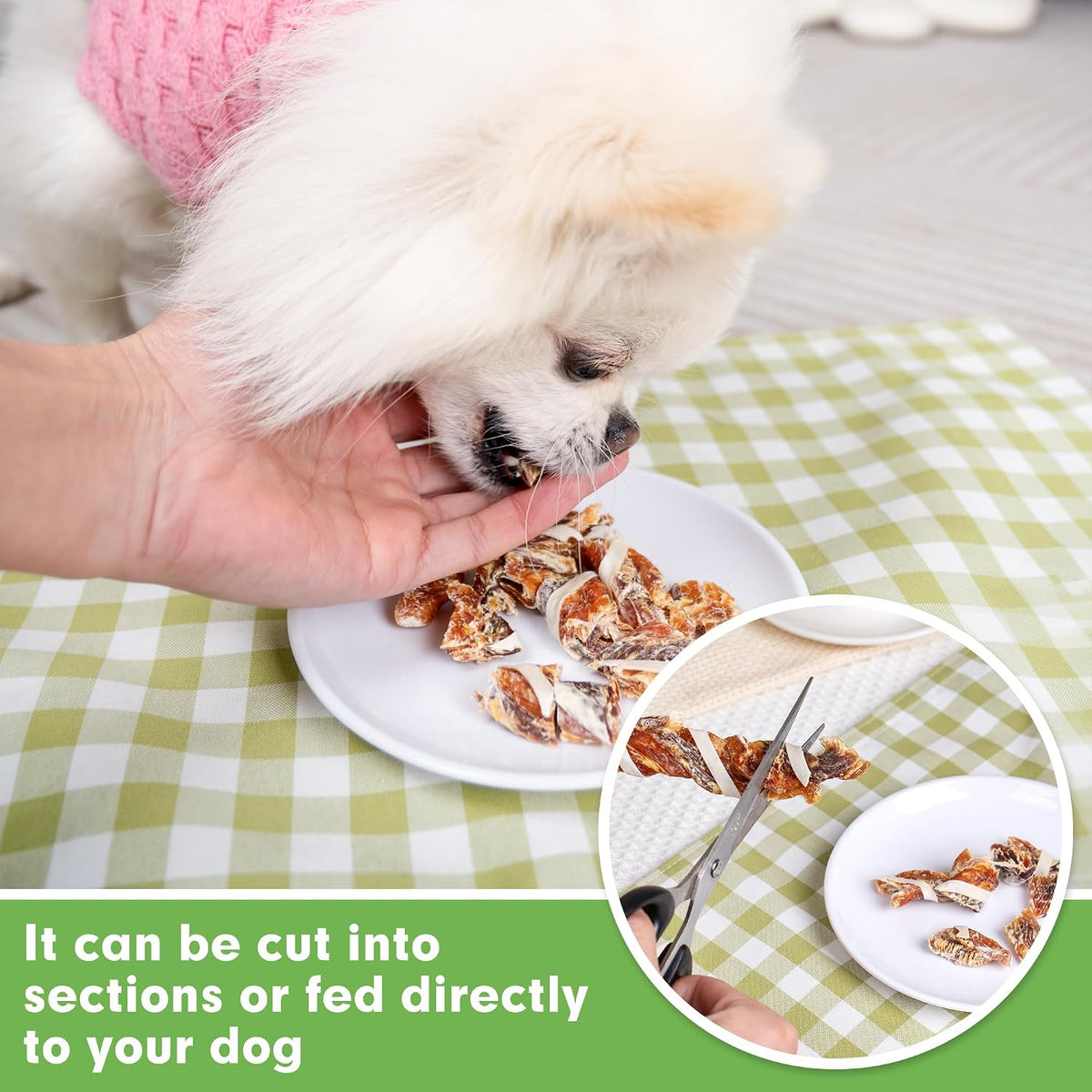 Mon2sun 10.58 ounce pack of dog jerky twists