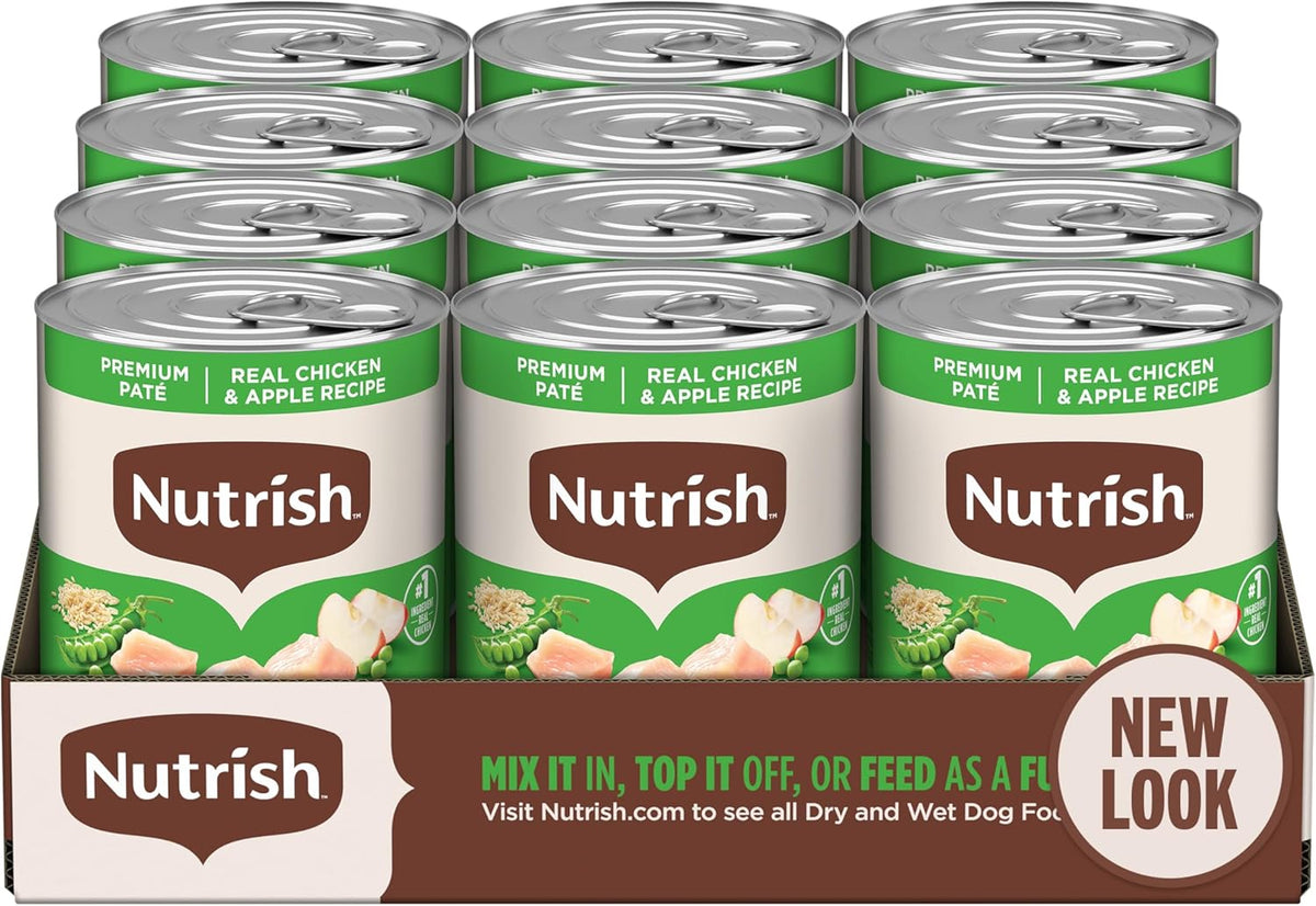 Nutrish Rachael Ray Weight Management Wet Dog Food Premium Pat Real Turkey & Pumpkin Recipe,13 oz. Can,(Pack of 24) - Image 13
