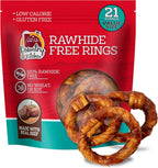 Country Kitchen Rawhide Free Beef Twists Dog Chews, Made with Real Beef, Highly Digestible, Gluten Free, 3 Count - Image 15