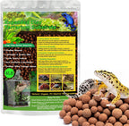 Riare 10LBS Expanded Clay Balls Terrarium Substrate for Reptiles - 100% Organic Lightweight Clay Pebbles Substrate Frogs False Bottom Substrate, Bioactive Terrarium Substrate for Drainage and Moisture - Image 9