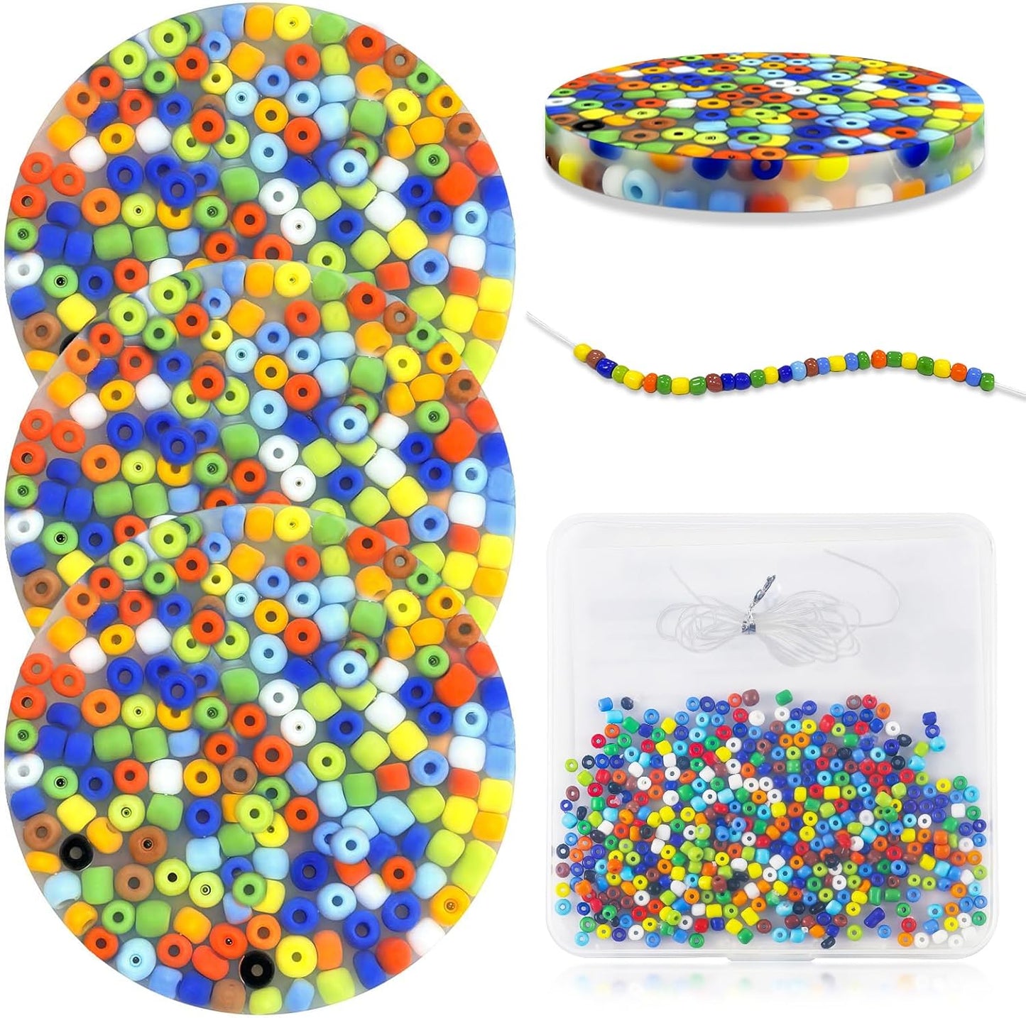 Rytopt skin picking fidget toys 3 count front view showing colorful silicone picking pads.