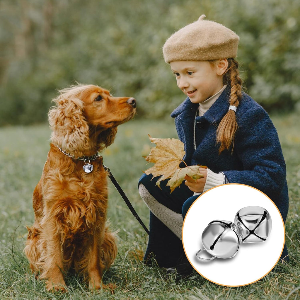 Xthrotsenk heavy duty rust resistant iron pet bells packaging contents