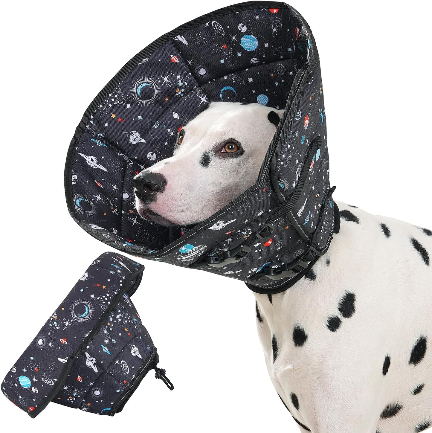 Size guide visualization for Avont dog cone