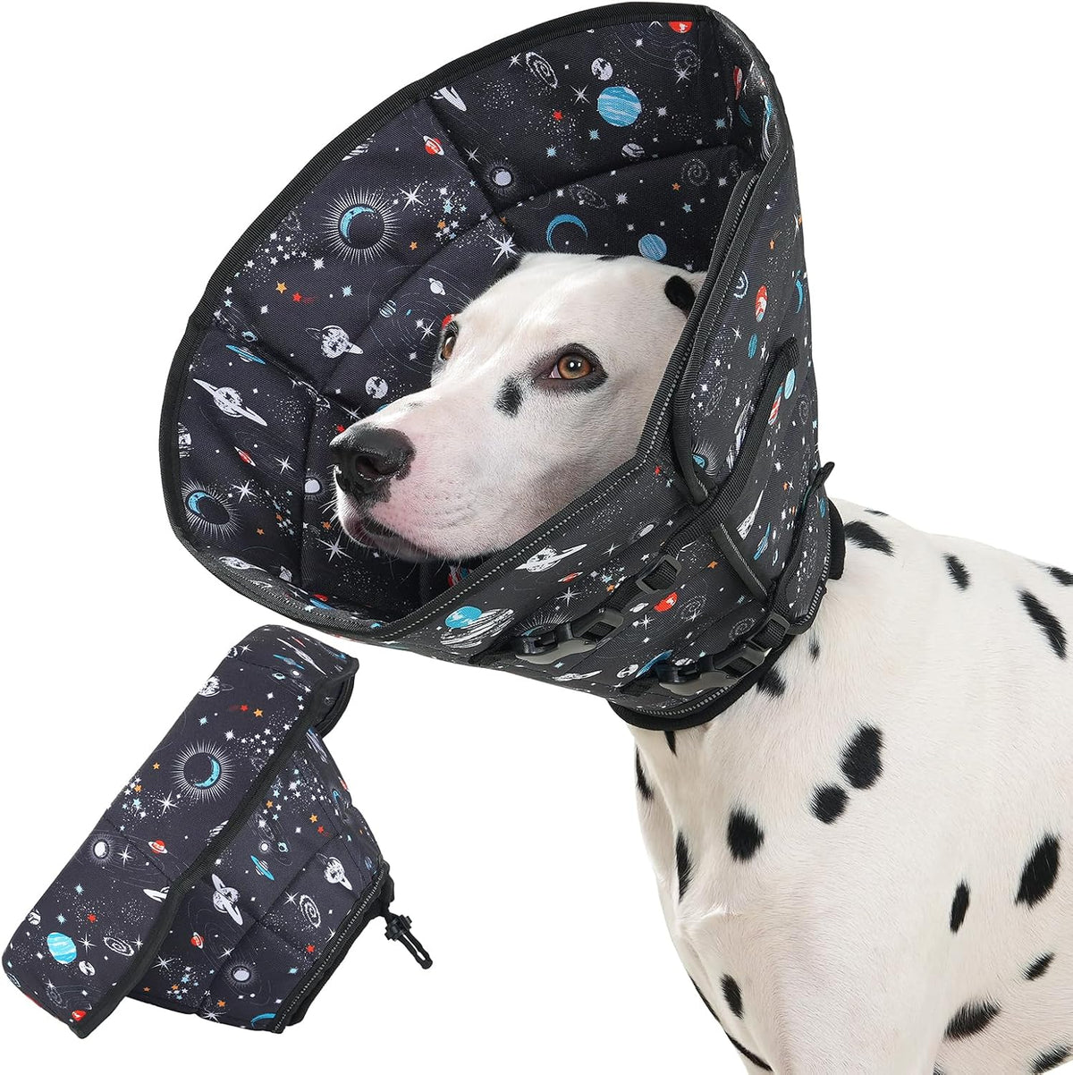 Size guide visualization for Avont dog cone