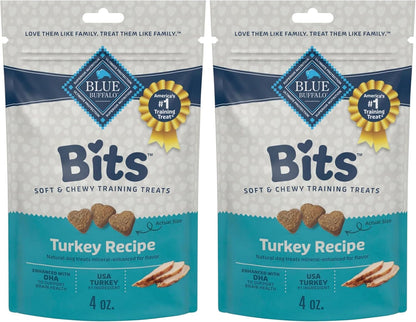 Blue Buffalo Bits Chicken Soft & Chewy Dog Treats, Bite-Sized for Training, Made with Real Chicken & Enhanced with DHA, Heart-Shaped Dog Treats, Made in the USA with Natural Ingredients, 19 oz. - Image 14