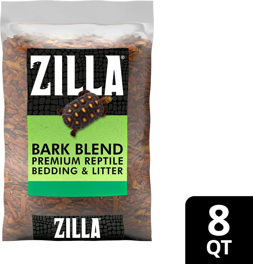 Zilla Reptile Terrarium Bedding Substrate Bark Blend, 8 Quart - Image 9