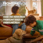 Frontline Gold spot on treatment showing active ingredients for flea control