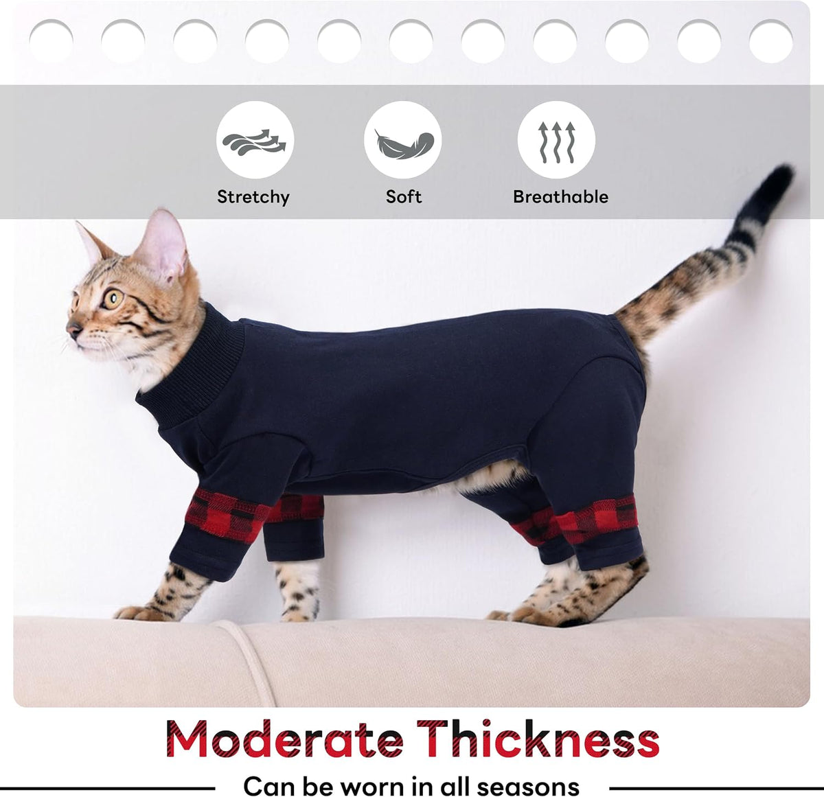Pumyporeity stretchy cat shirt fabric texture close up