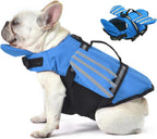 Petglad Dog Life Jacket, Cute Wings Adjustable Dog Life Vest with Chin Float and Handle for Swimming Boating Reflective High Buoyancy Swim Float Vest for Small Medium Large Dogs (Pink, M) - Image 12