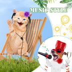 Premium chiffon fabric dog charms for festive pet styling and grooming sessions.