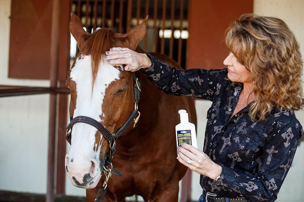 Farnam horse care insect repellent bottle side angle