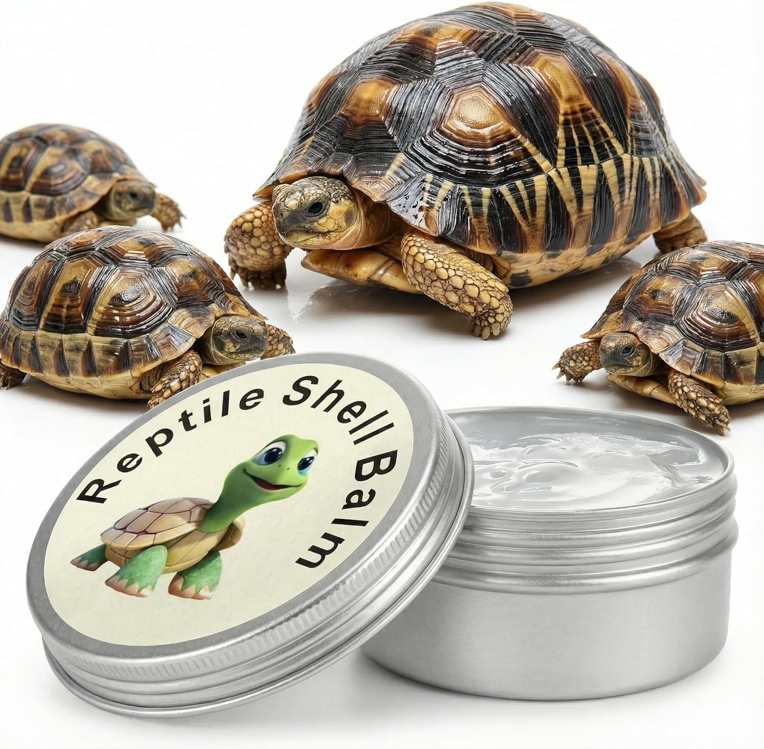 Side profile of Ropto shell conditioner for tortoises