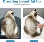 Generic anti-static pet comb for shedding control