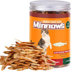 Freeze Dried Minnows for Dogs & Cats, Single Ingredient Human Grade Fish Treats, Wild Caught High Protein Training Rewards (2.1 Ounce) - Image 9