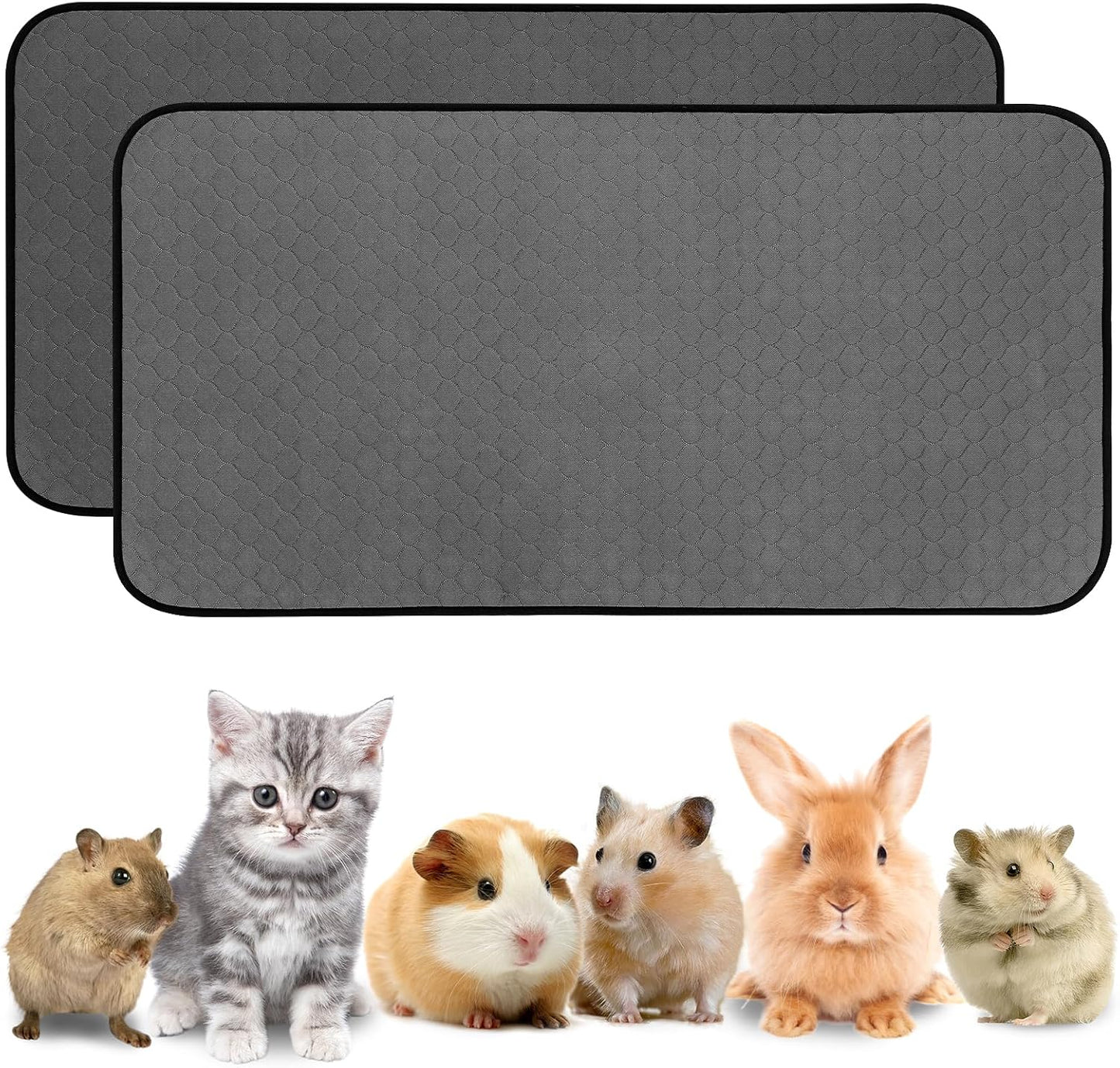 Wufflydry guinea pig cage liners front view