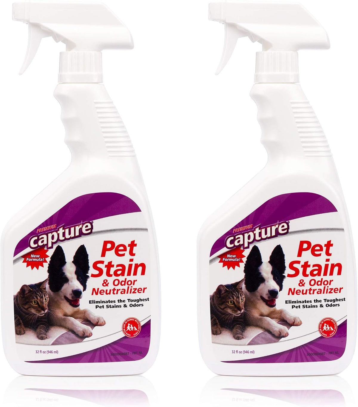 Enzyme based pet carpet cleaner for household use