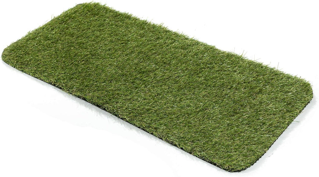 Ottomanson Artificial Grass Puppy Potty Training Pad with Tray, 15" x 30" Reusable Pee Pad for Small Pets and Dogs - Image 10