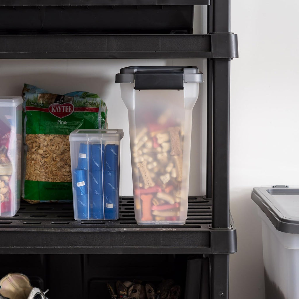 IRIS USA airtight container inside a modern home pantry