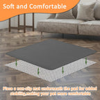 Bunlitent large waterproof pee pads inside puppy playpen