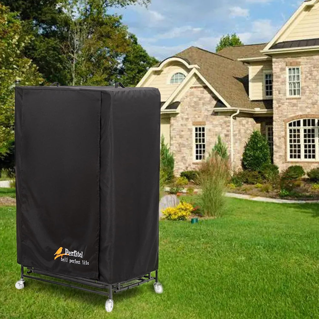 Perfitel Universal Large Bird Cage Cover folded for storage