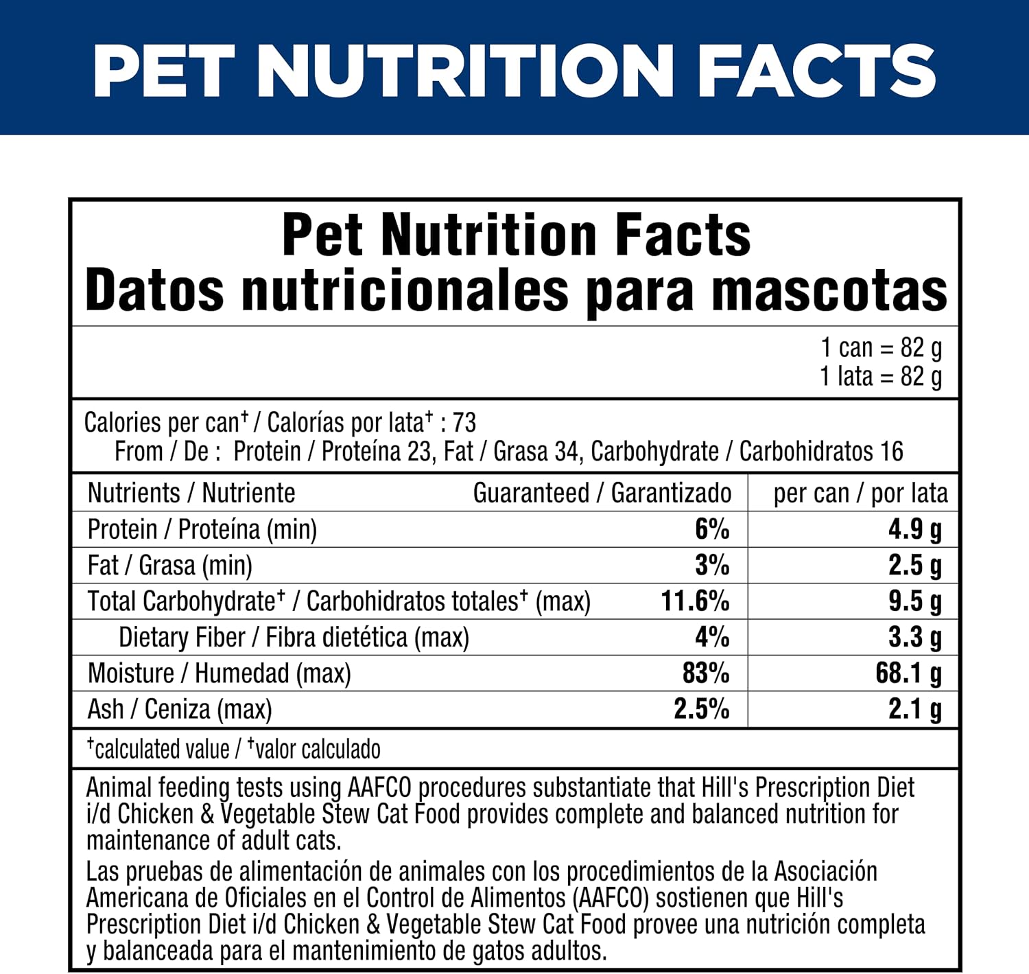 Hill's Prescription Diet i/d Digestive Care Wet Cat Food, Chicken & Vegetable Stew, 2.9 oz. Cans, 24-Pack - Image 11