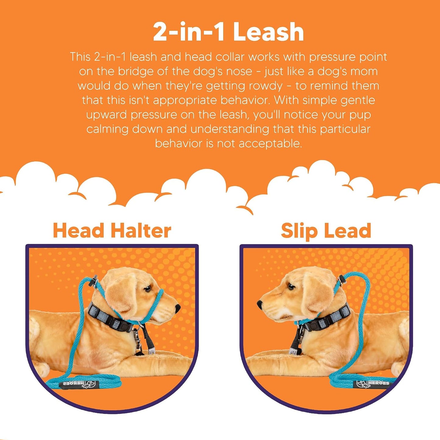 Heather's Heroes 1/4 inch mini headcollar side profile