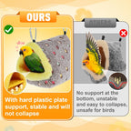 MEWTOGO Medium Winter Warm Bird Nest House with Support Board for Cage - Image 2