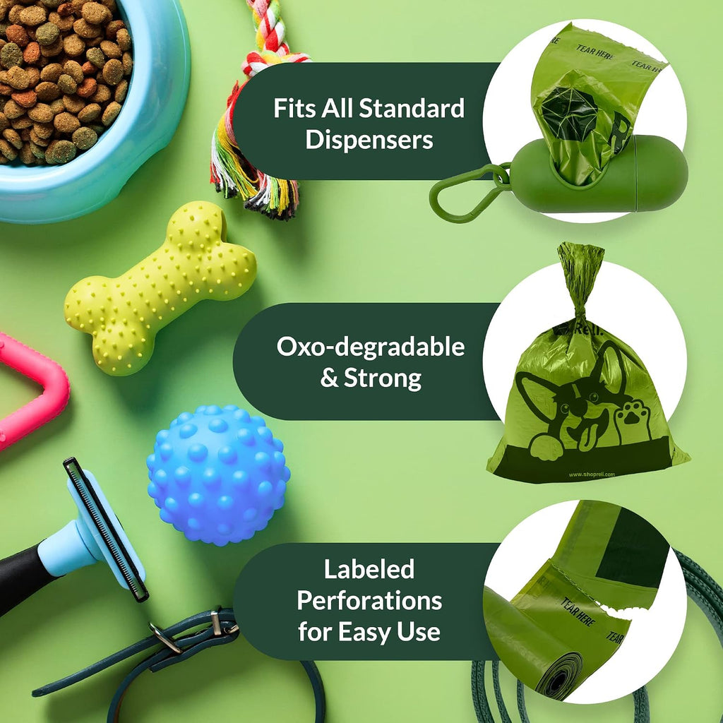 Reli eco friendly leak proof large pet poop bags dimensions layout