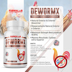 Tropilabs Farmalab natural dewormer complete packaging display
