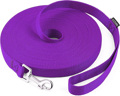 AMAGOOD Long Dog Leash for Training 15FT 20FT 30FT 50FT 100FT Long Dog Lead for Medium and Small Dogs Training,Tie Out,Play,Camping(15feet, Blue) - Image 12