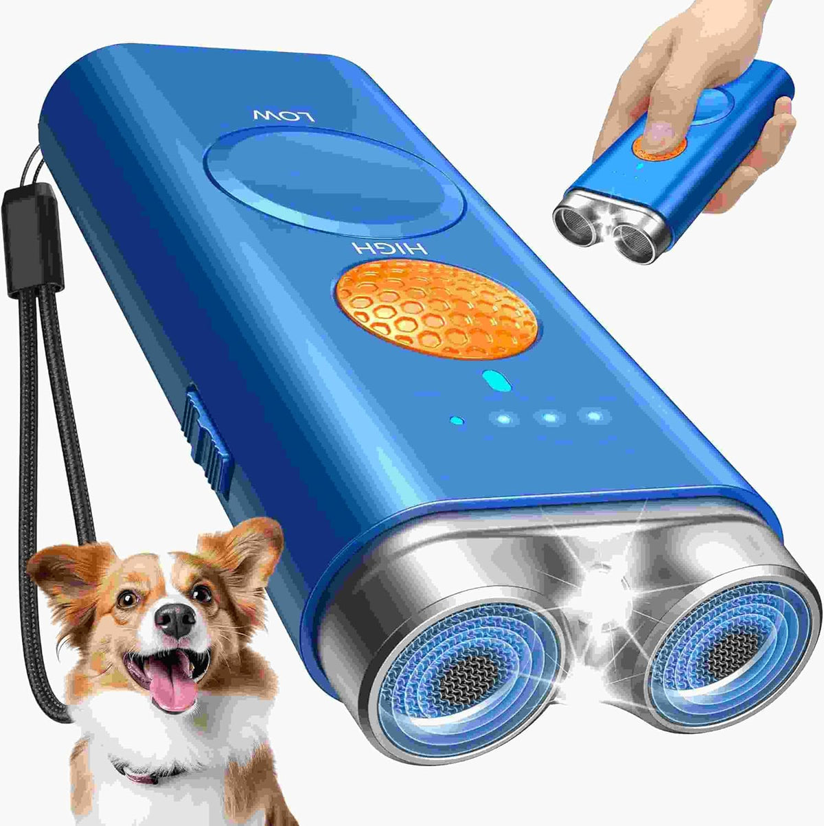 Saigain dog bark deterrent device front view