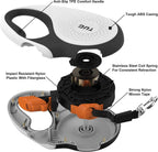 Tug retractable leash ergonomic anti-slip handle grip