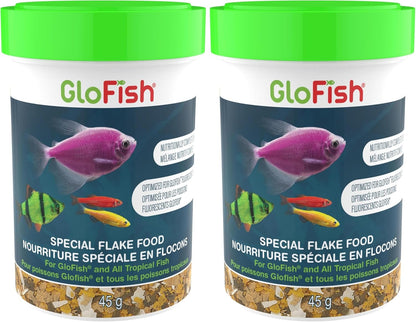 Authentic USA imported GloFish fish food for tropical tanks