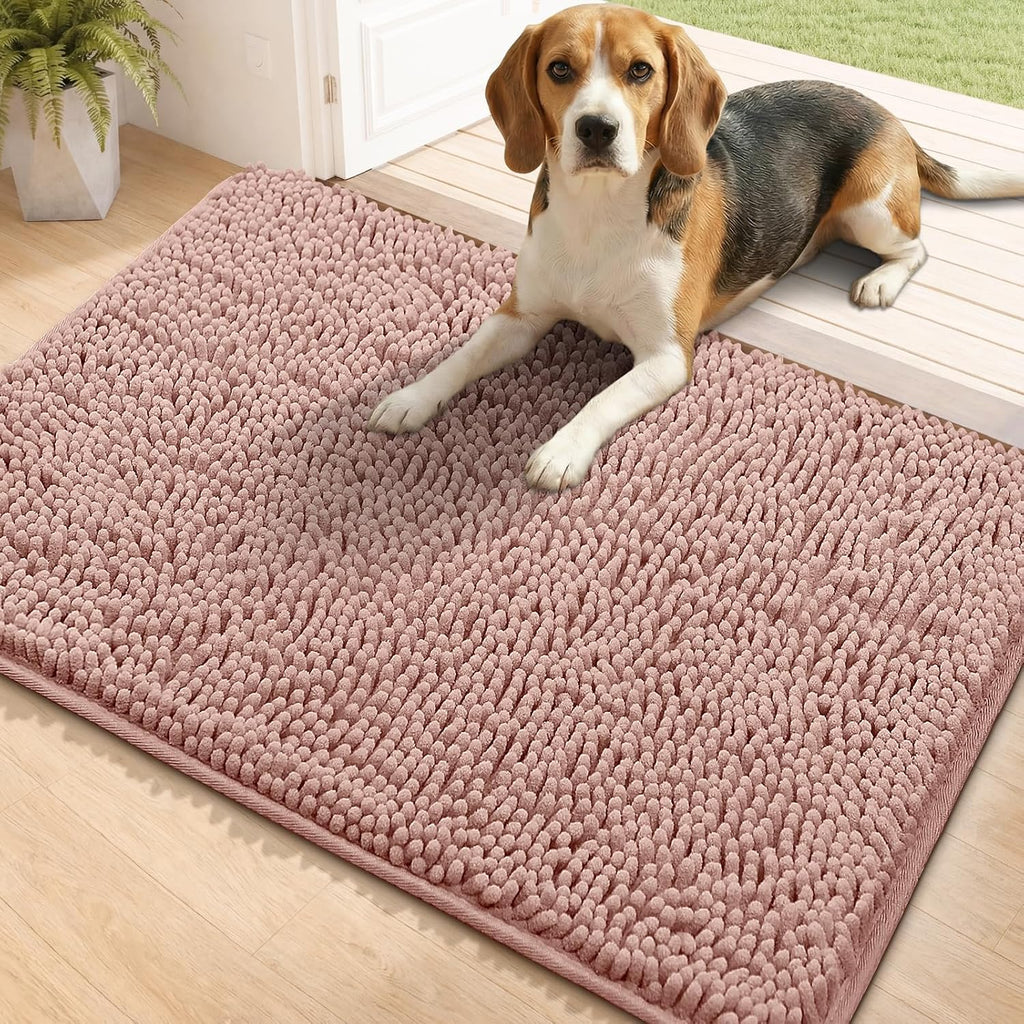 Bcoimo Super Absorbent Cat Door Mat, 24"*17" Anti Slip Mat for Muddy Paws, Pet Rugs for Dirty Paws Washable that Absorbs Moisture and Dirt, for Cat Cage and Pet Resting Carpet - Image 14
