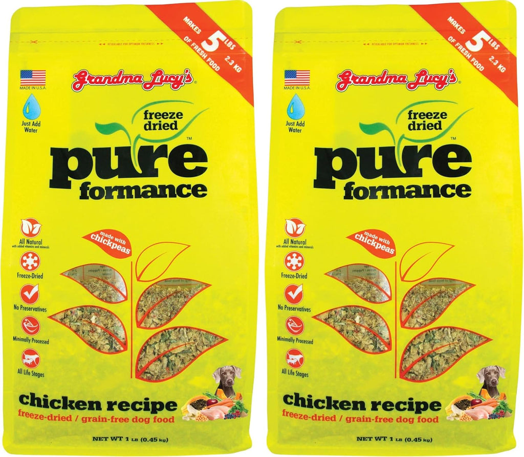 GRANDMA LUCY'S 844212 Pureformance Grain Free Chicken Food for Dogs, 10-Pound - Image 12