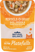Natural Balance Original Ultra Platefulls Indoor Adult Grain Free Wet Cat Food, Chicken & Chicken Liver Recipe, 3 Ounce Pouch (Pack of 24) - Image 15